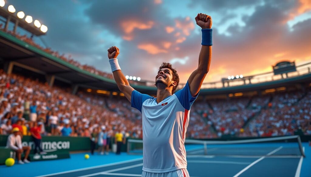 découvrez le geste surprenant de carlos alcaraz après sa victoire qui a non seulement surpris les fans, mais lui a également permis de générer des millions. un moment marquant qui illustre le lien entre le sport et les opportunités financières.