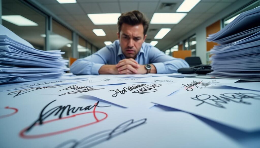 découvrez comment les signatures manuelles peuvent freiner l'efficacité de votre entreprise. explorez les solutions pour optimiser vos processus et gagner en productivité tout en améliorant la satisfaction de vos employés.