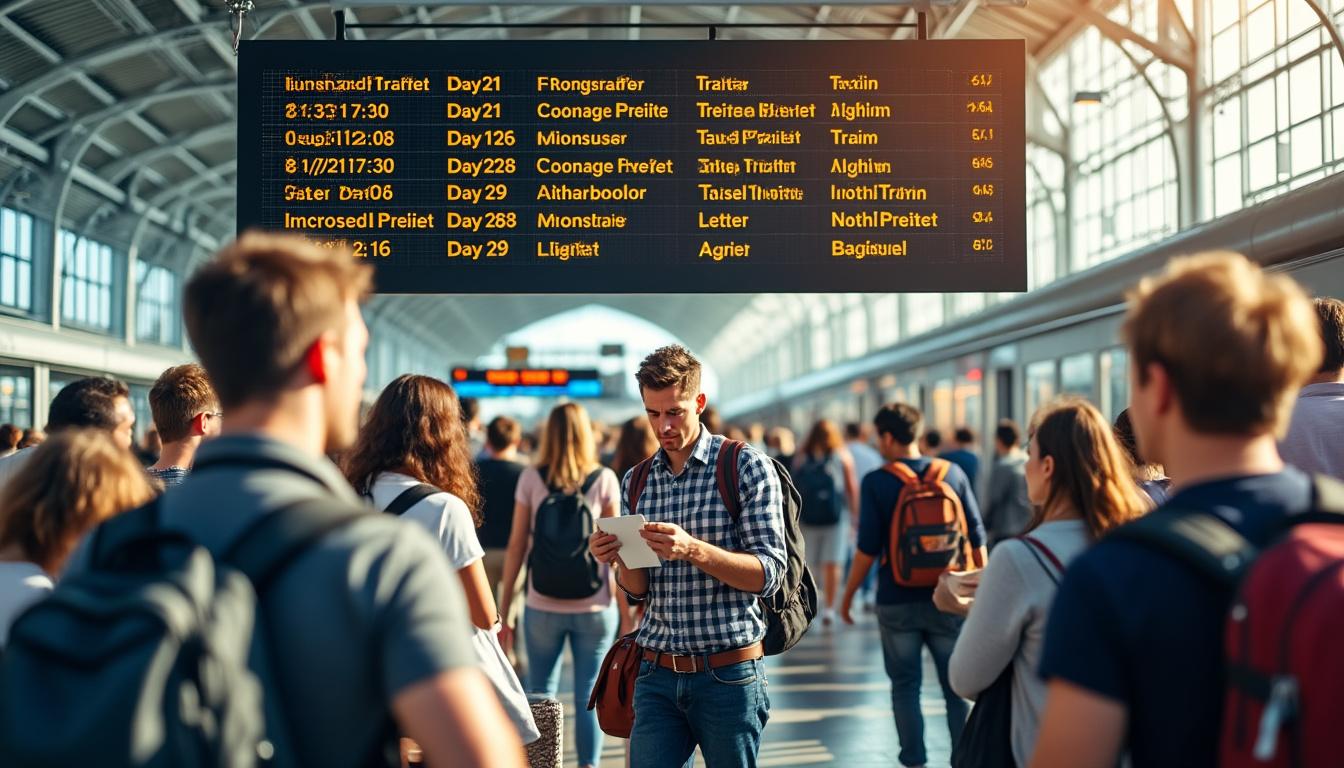 La SNCF augmente ses amendes jusqu'à 1 500 euros durant les vacances d'été 2 la sncf renforce ses mesures de contrôle en augmentant ses amendes jusqu'à 1 500 euros cet été. découvrez les nouvelles règlementations et conseils pour voyager sereinement pendant les vacances.