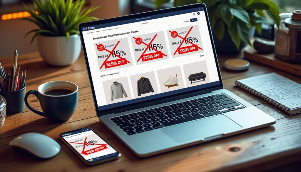 apprenez à repérer les fausses promotions sur internet : une étude révèle que seulement 15 % des prix barrés offrent de vraies réductions. découvrez nos conseils pour éviter les pièges et faire de vraies économies en ligne.