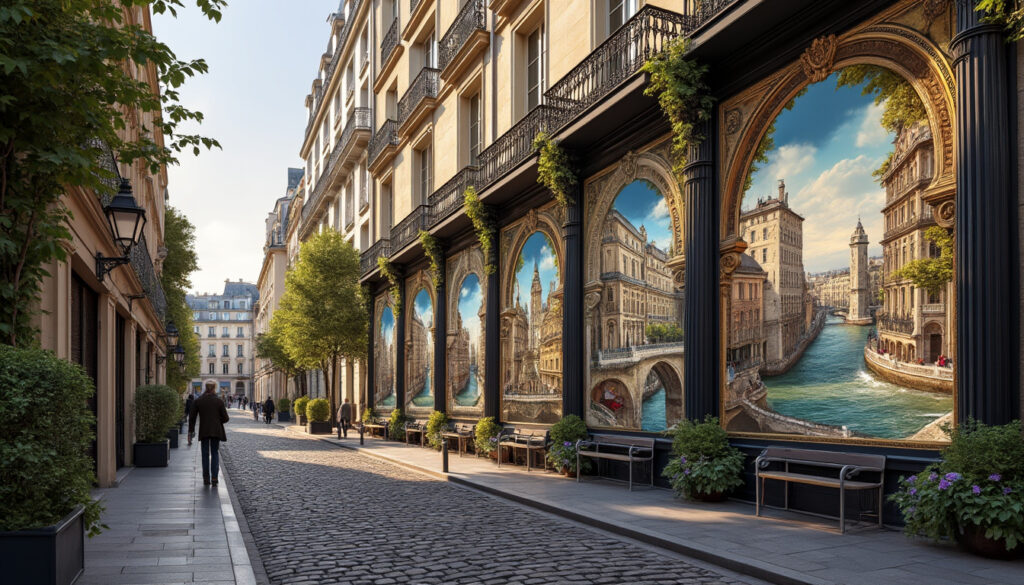 découvrez 12 chefs-d'œuvre architecturaux à paris : des trompe-l'œil étonnants qui cachent une ingénierie remarquable. explorez comment l'art et la technique se conjuguent dans ces façades parisiennes d'exception.