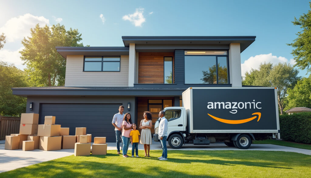 découvrez comment la révolution du e-commerce permet aujourd'hui d'acheter des maisons sur amazon et de les recevoir en un temps record. un récit étonnant sur l'achat d'une maison livrée en un mois !