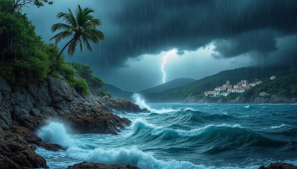 un ouragan tropical menace la corse : toutes les informations sur la tempête, les risques à venir et les mesures à prendre alors que la saison critique débute. restez informé pour votre sécurité.