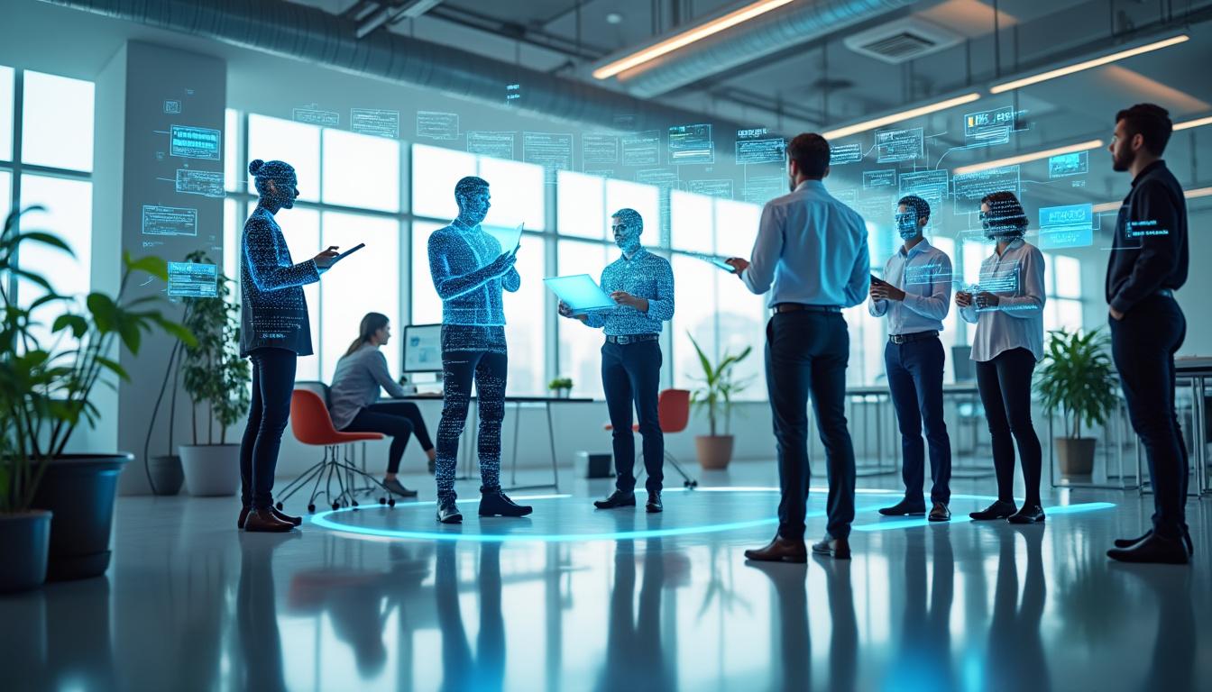 découvrez comment la duplication numérique de vos collègues de bureau permet à votre entreprise d'augmenter sa productivité, d'améliorer la collaboration et de prospérer face aux défis du monde professionnel moderne.