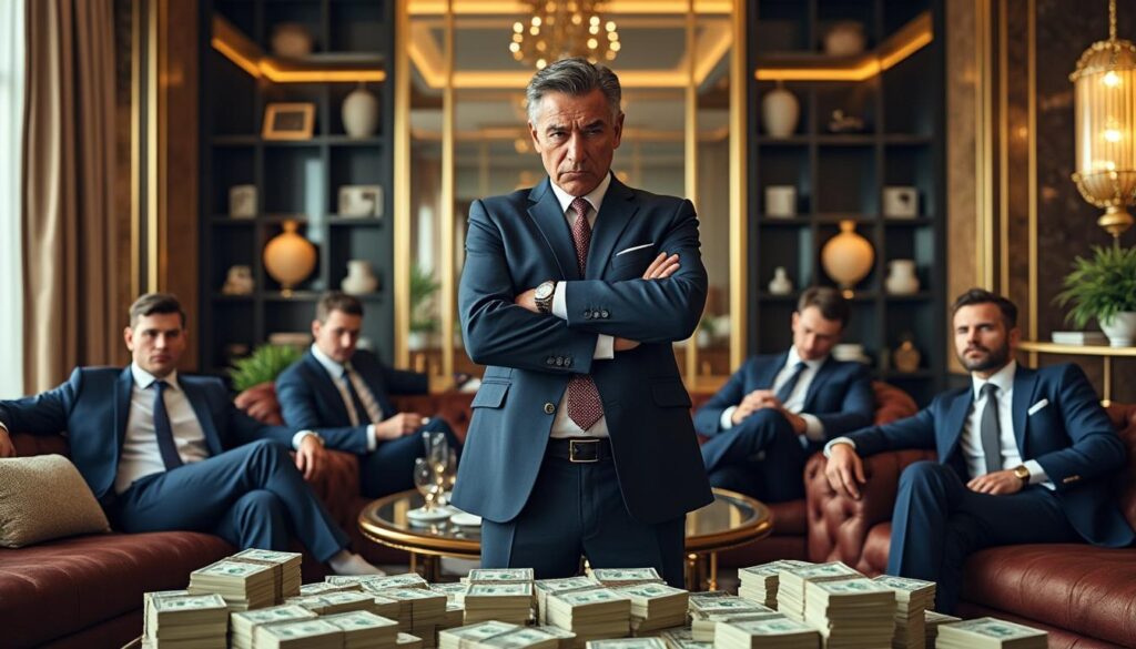 découvrez comment des entrepreneurs, devenus immensément riches, sombrent dans l’indifférence envers leur entreprise, suscitant la frustration et l’agacement de leur pdg désemparé.