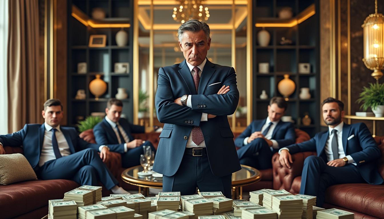 découvrez comment des entrepreneurs, devenus immensément riches, sombrent dans l’indifférence envers leur entreprise, suscitant la frustration et l’agacement de leur pdg désemparé.