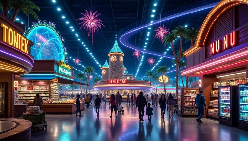 découvrez les maisons netflix, des mini-parcs d’attractions magiques installés au cœur des supermarchés, pour une expérience enchantée pleine de surprises et d’aventures.