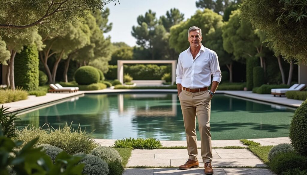 découvrez comment un ancien international français et ex-joueur de l'om a métamorphosé son jardin en un parc aquatique privé spectaculaire, alliant passion et créativité.