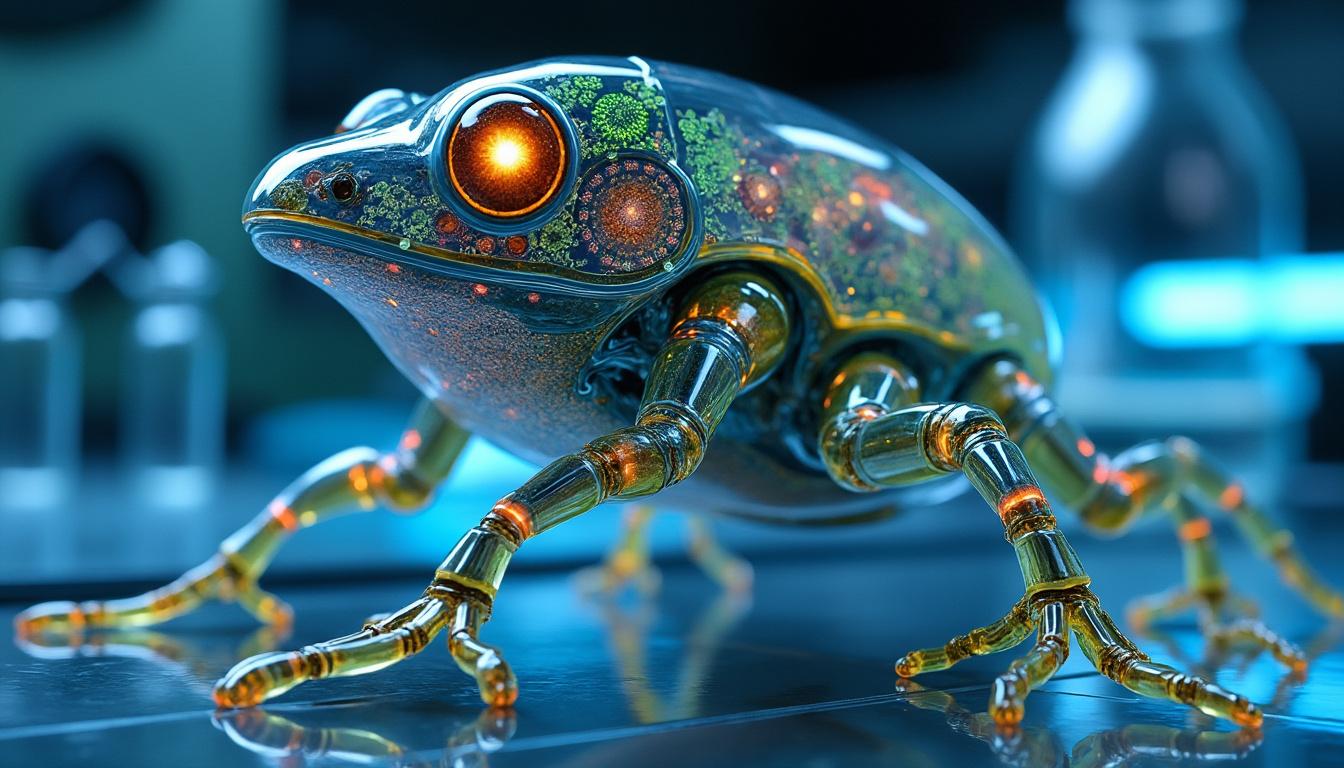 découvrez le xénobot, une créature hybride qui combine robotique et biologie, capable de se déplacer, de se reproduire, de déplacer des objets et même de se soigner, révolutionnant ainsi les frontières de la science.