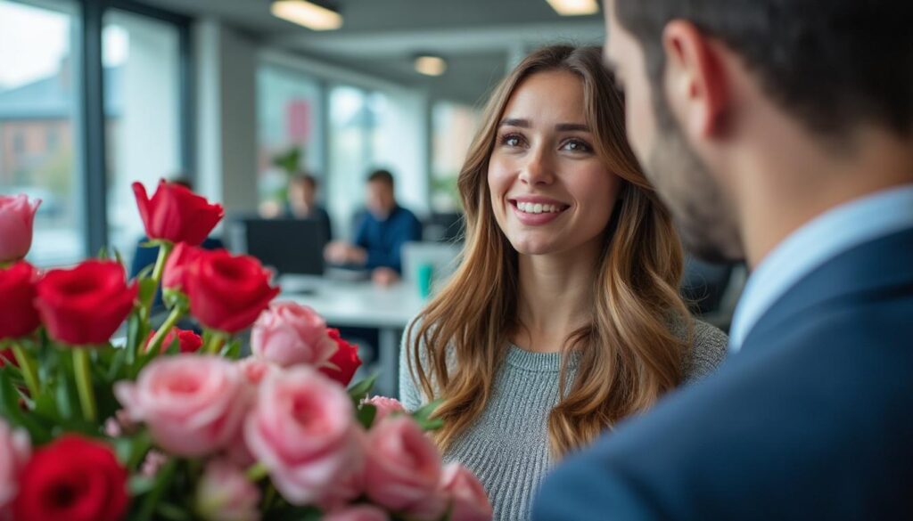 un salarié licencié après avoir offert des fleurs à une collègue pour la saint-valentin conteste la décision et obtient gain de cause en justice, mettant en lumière les enjeux du licenciement et des relations en milieu professionnel.