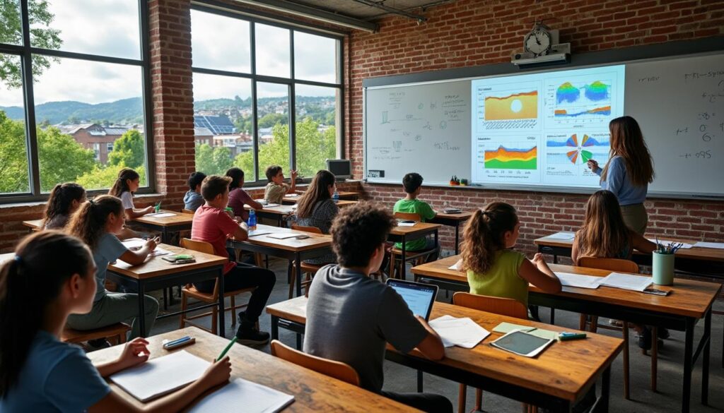 découvrez comment intégrer la lutte contre les stéréotypes et les enjeux environnementaux dans les cours de mathématiques au collège pour un enseignement plus engagé et inclusif.