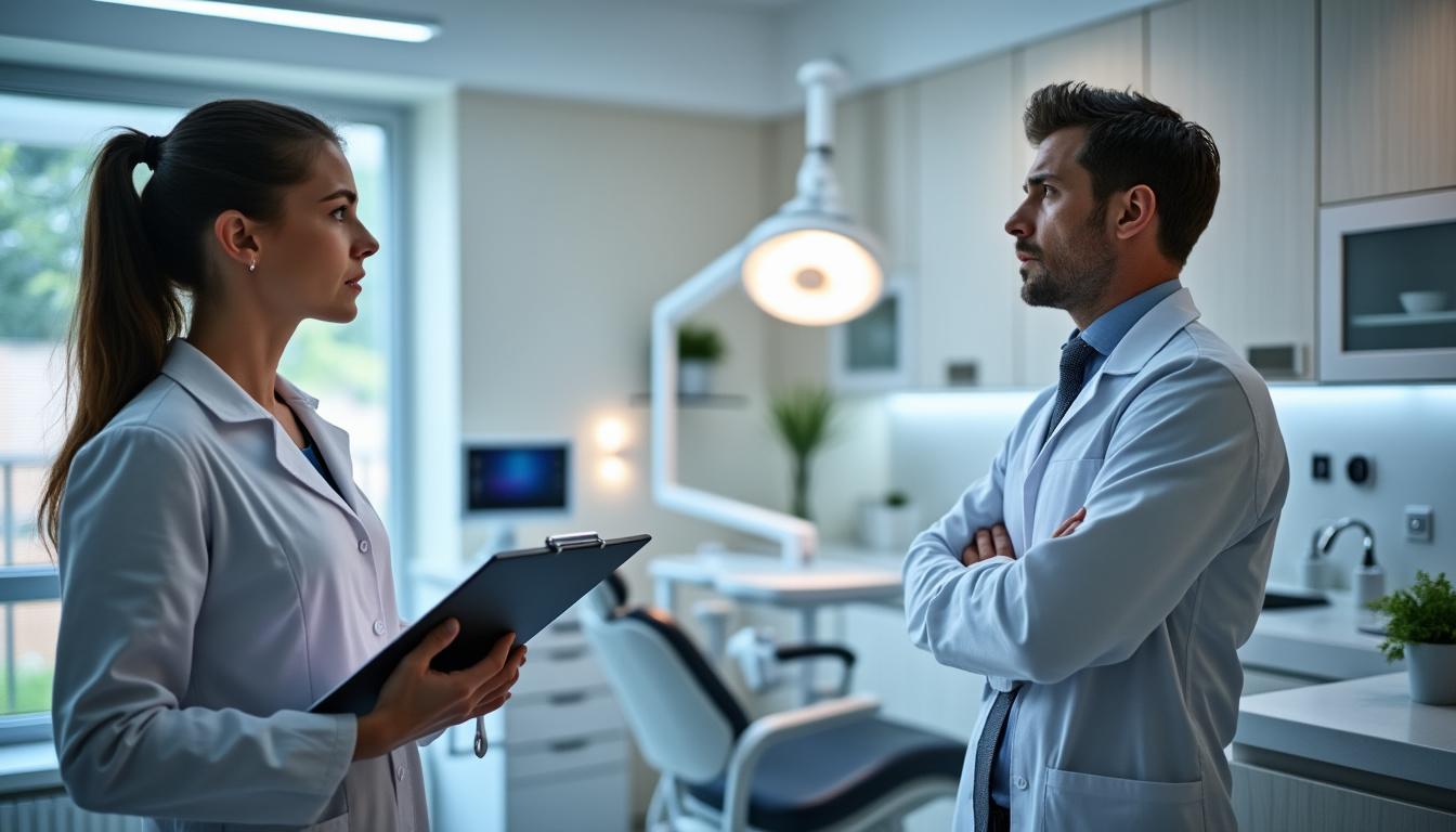 un dentiste condamné à verser près de 30 000 euros à son assistante en raison d'une relation amoureuse conflictuelle.