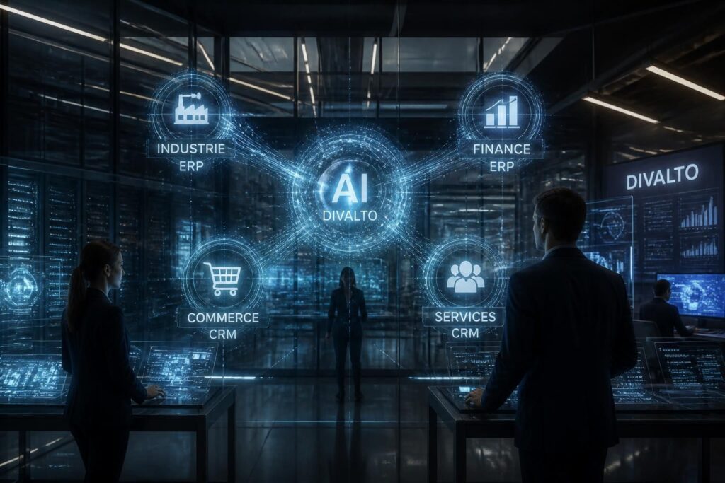 divalto dynamise l'intelligence artificielle en se spécialisant par secteur d'activité, révolutionnant ainsi ses solutions erp et crm pour mieux répondre aux besoins spécifiques des entreprises.