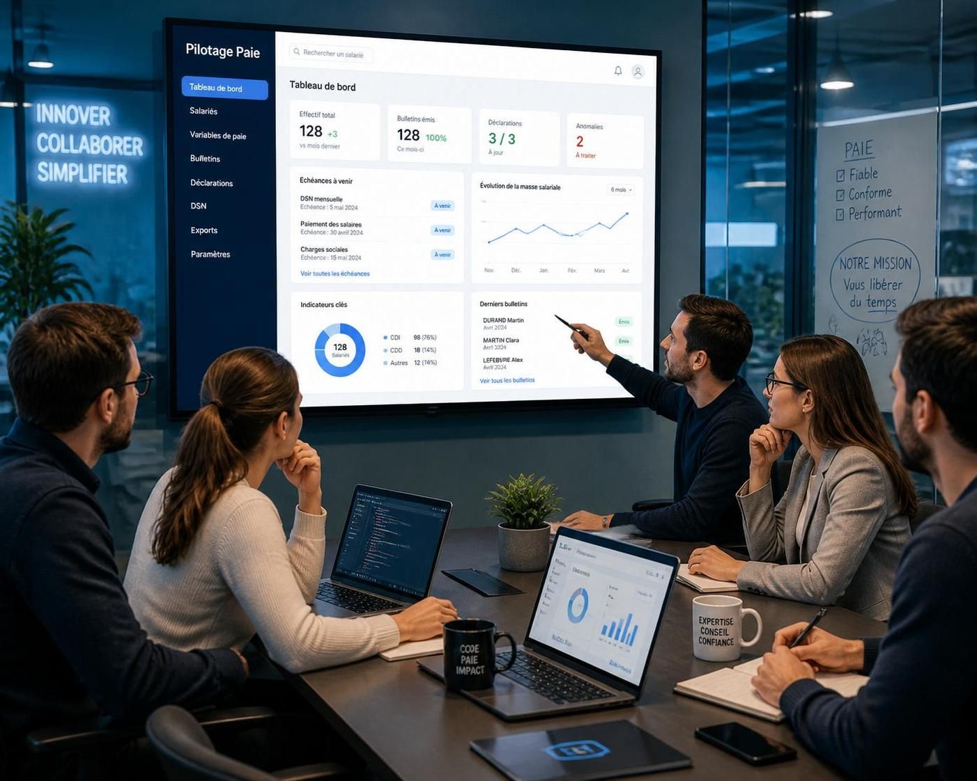 linc lève 8,5 millions d'euros pour accélérer le développement de son logiciel de paie destiné aux cabinets d'expertise comptable et spécialistes en gestion de paie, renforçant ainsi ses solutions innovantes et adaptées.