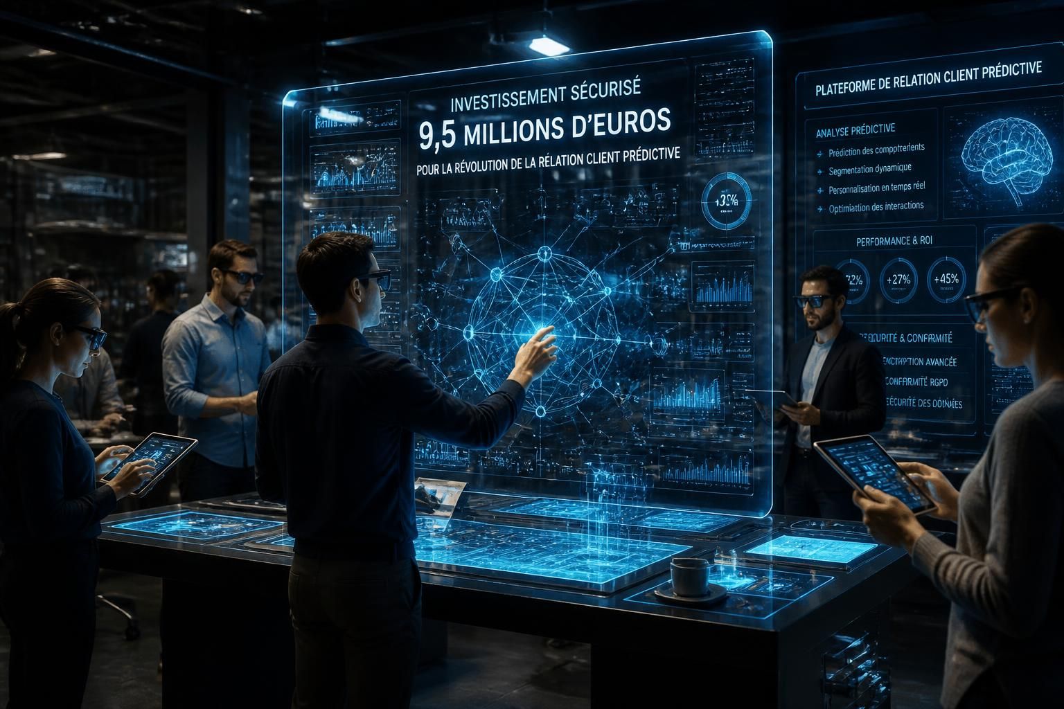 actionable lève 9,5 millions d’euros pour transformer sa plateforme de relation client prédictive, offrant des solutions innovantes et performantes pour améliorer l'expérience client.