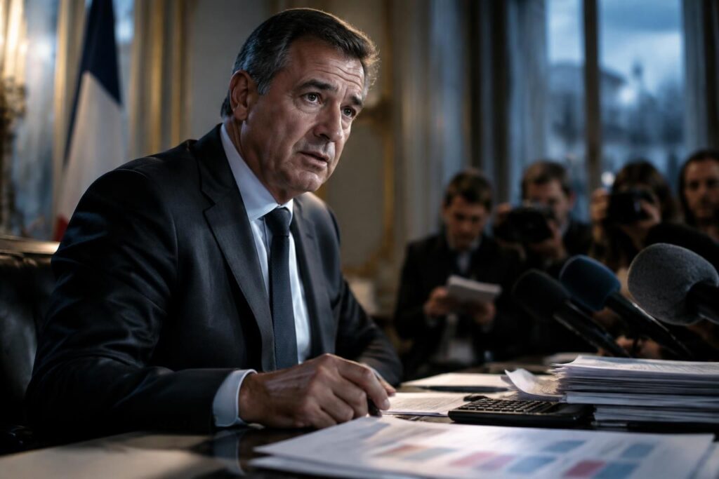 le président du medef met en garde contre un projet de budget qui pourrait aggraver la situation économique en france.