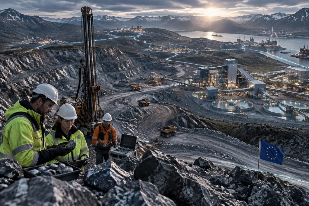 l’union européenne mise sur 46 nouveaux projets liés aux terres rares pour sécuriser son approvisionnement et réduire sa dépendance à la chine.