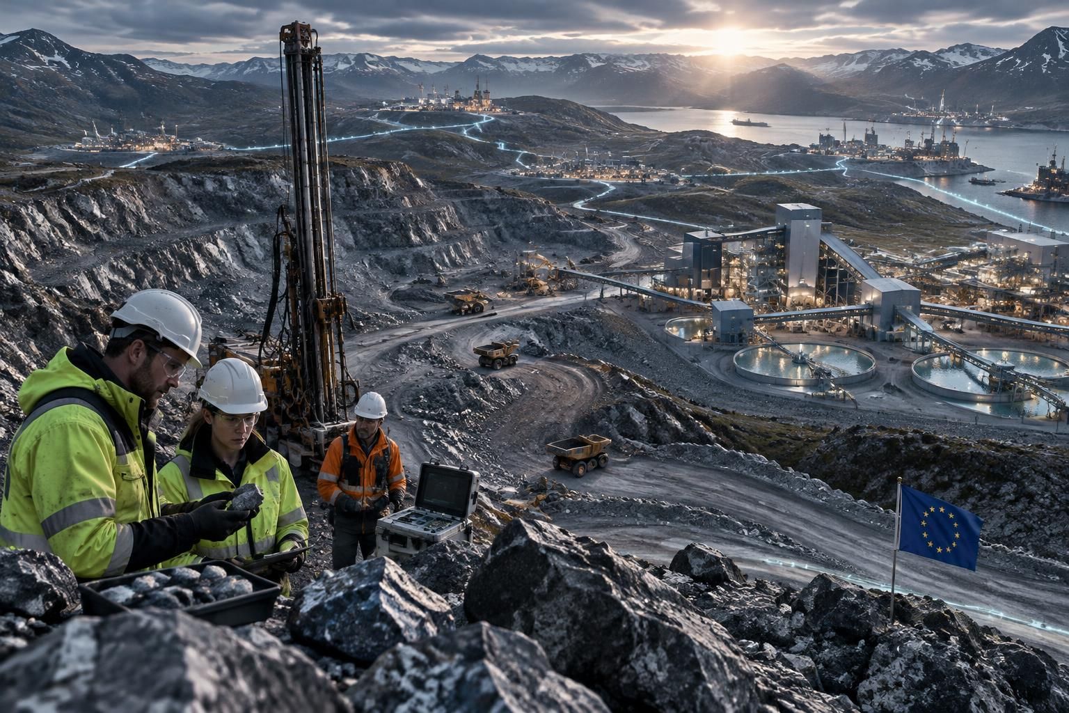 l’union européenne mise sur 46 nouveaux projets liés aux terres rares pour sécuriser son approvisionnement et réduire sa dépendance à la chine.